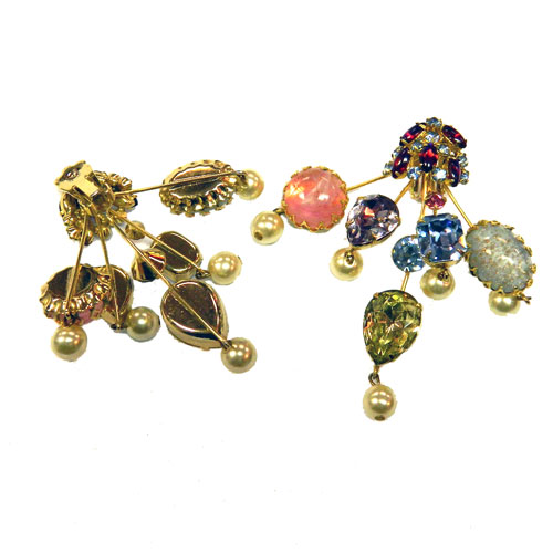 1950's rhinestone necklace