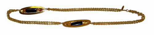 Vintage Miriam Haskel chain necklace