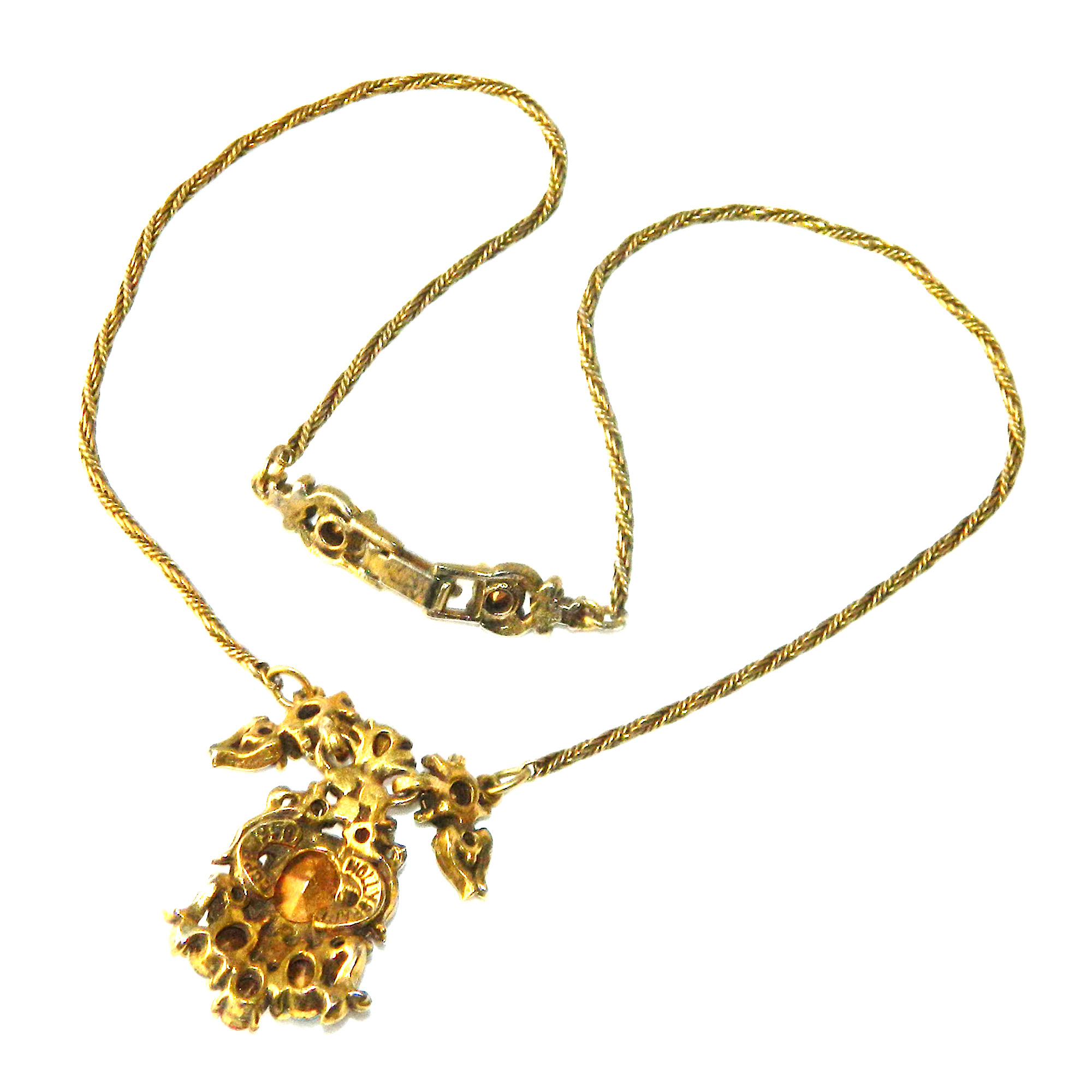 Hollycraft pendant necklace set