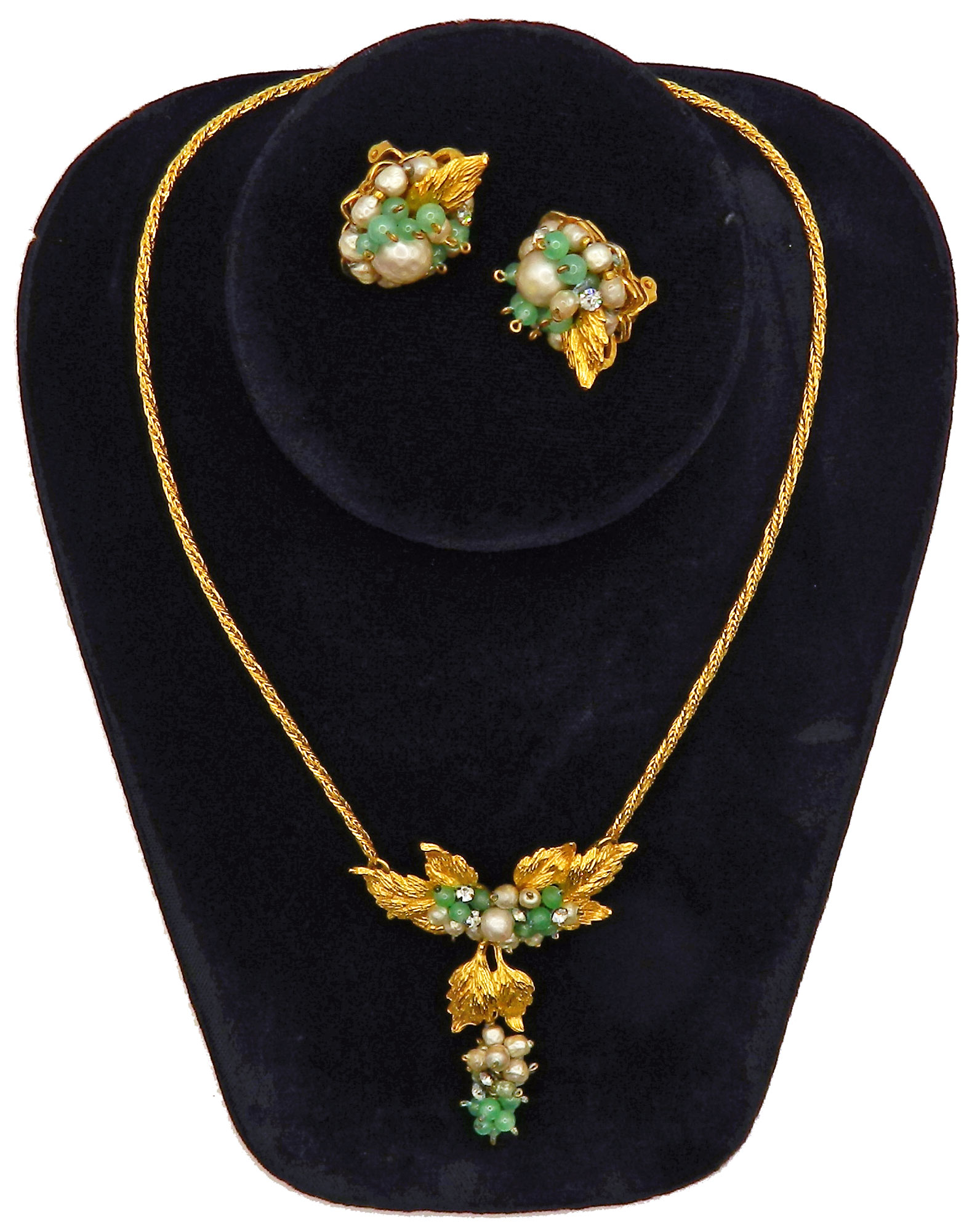 DeMario necklace and earring set