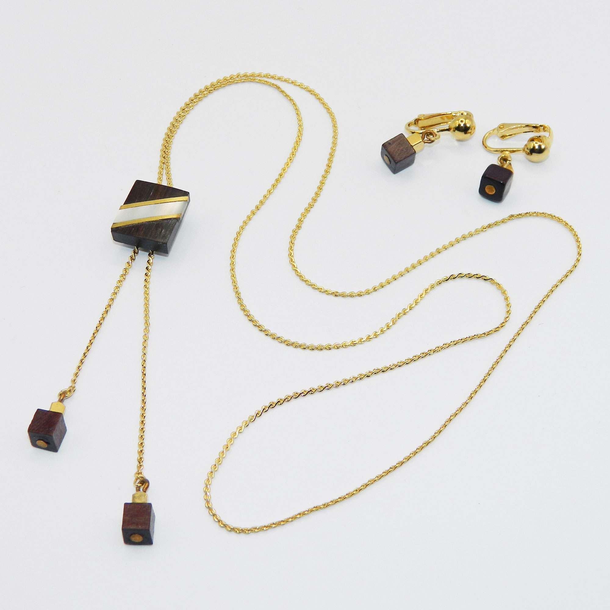 Park Lane bolo necklace and earring set