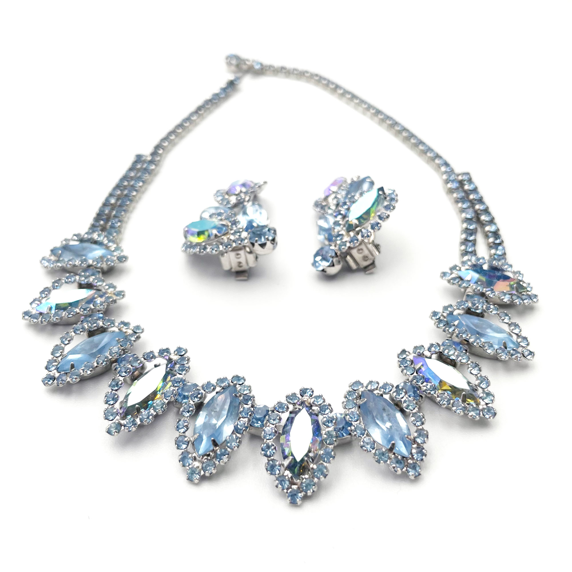 Weiss rhinestone necklace set