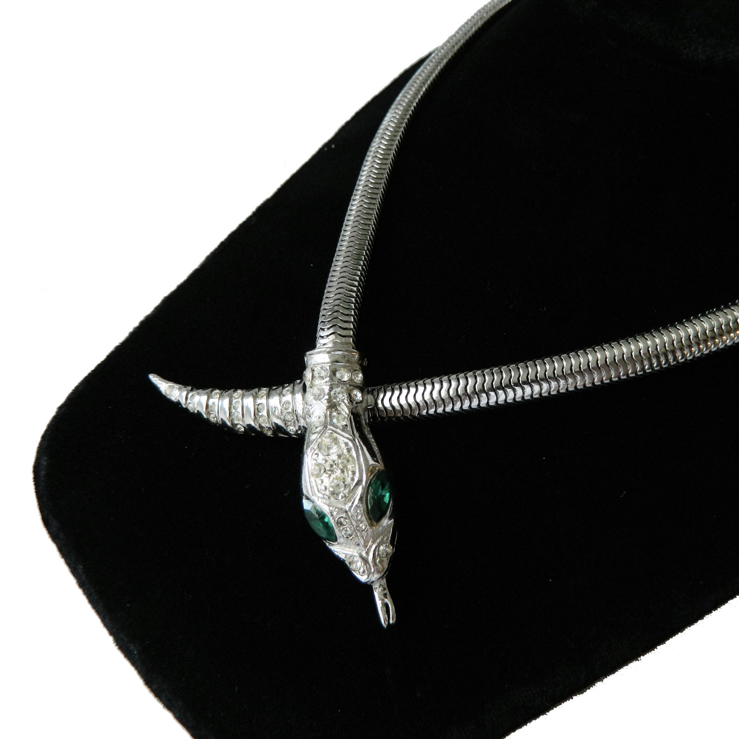 1940s Coro snake necklace set