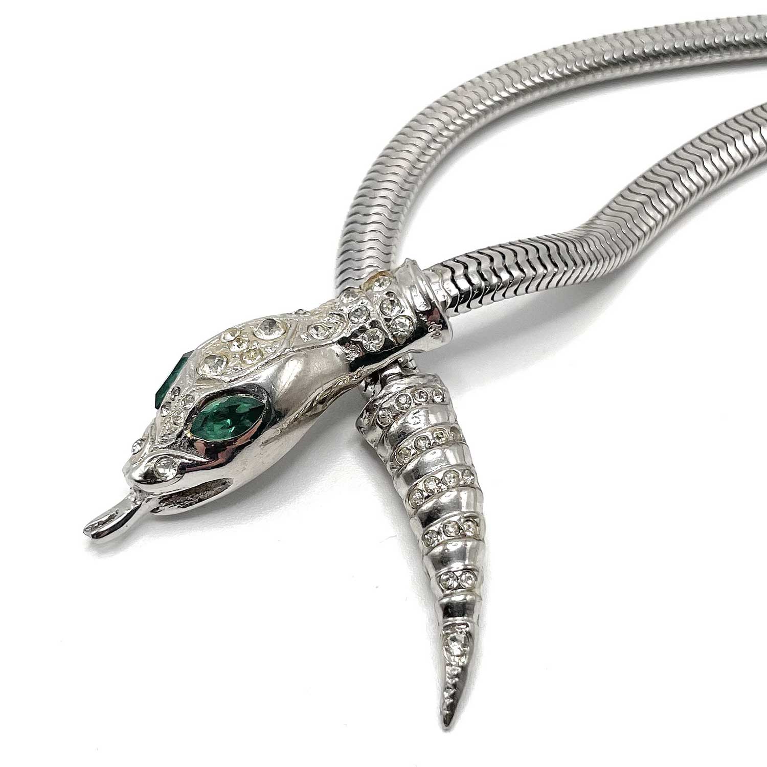 1940s Coro snake necklace set