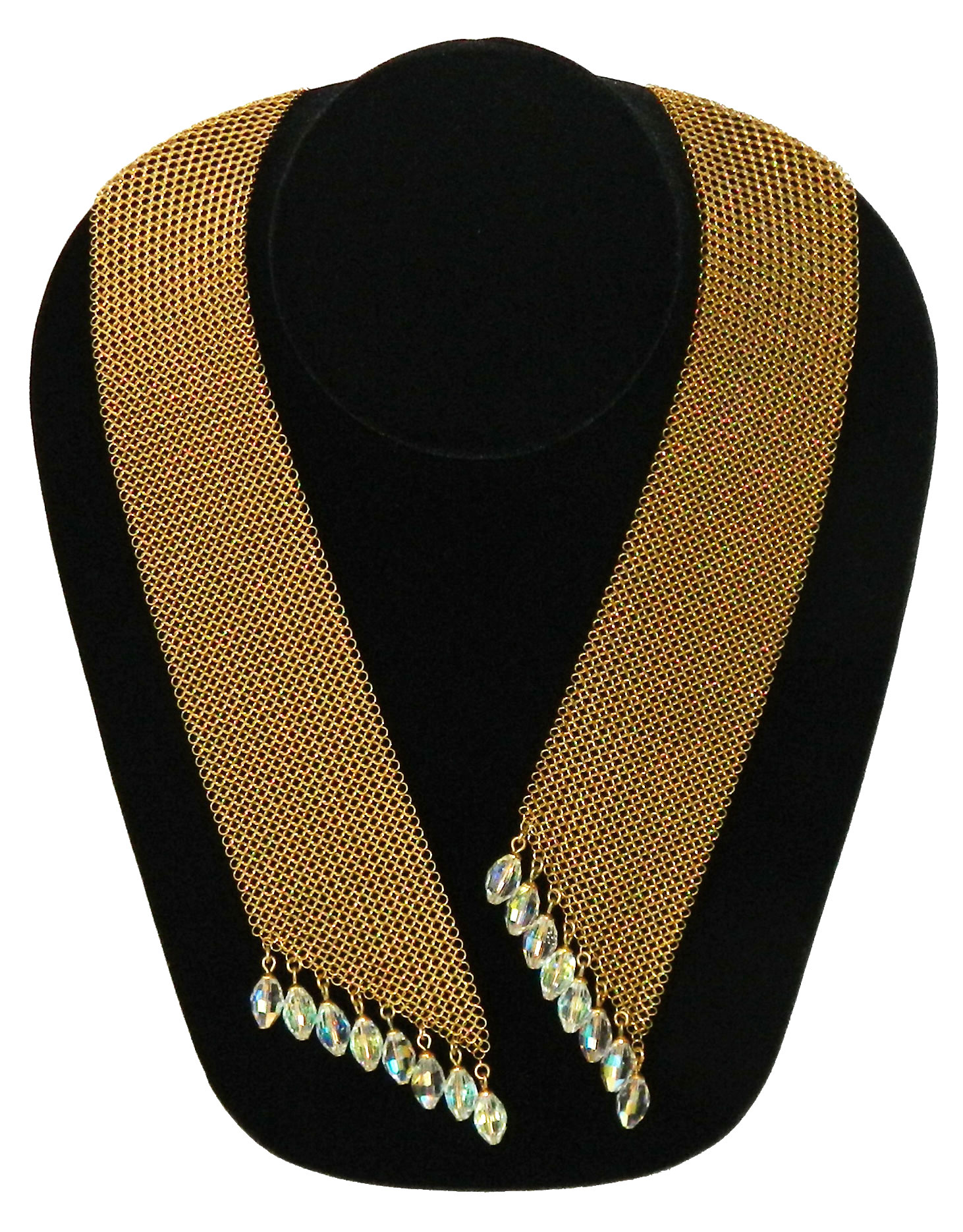 Napier Aurora Borealis crystal necklace set