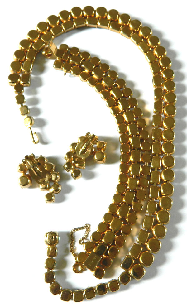1950's Kramer of New York necklace set