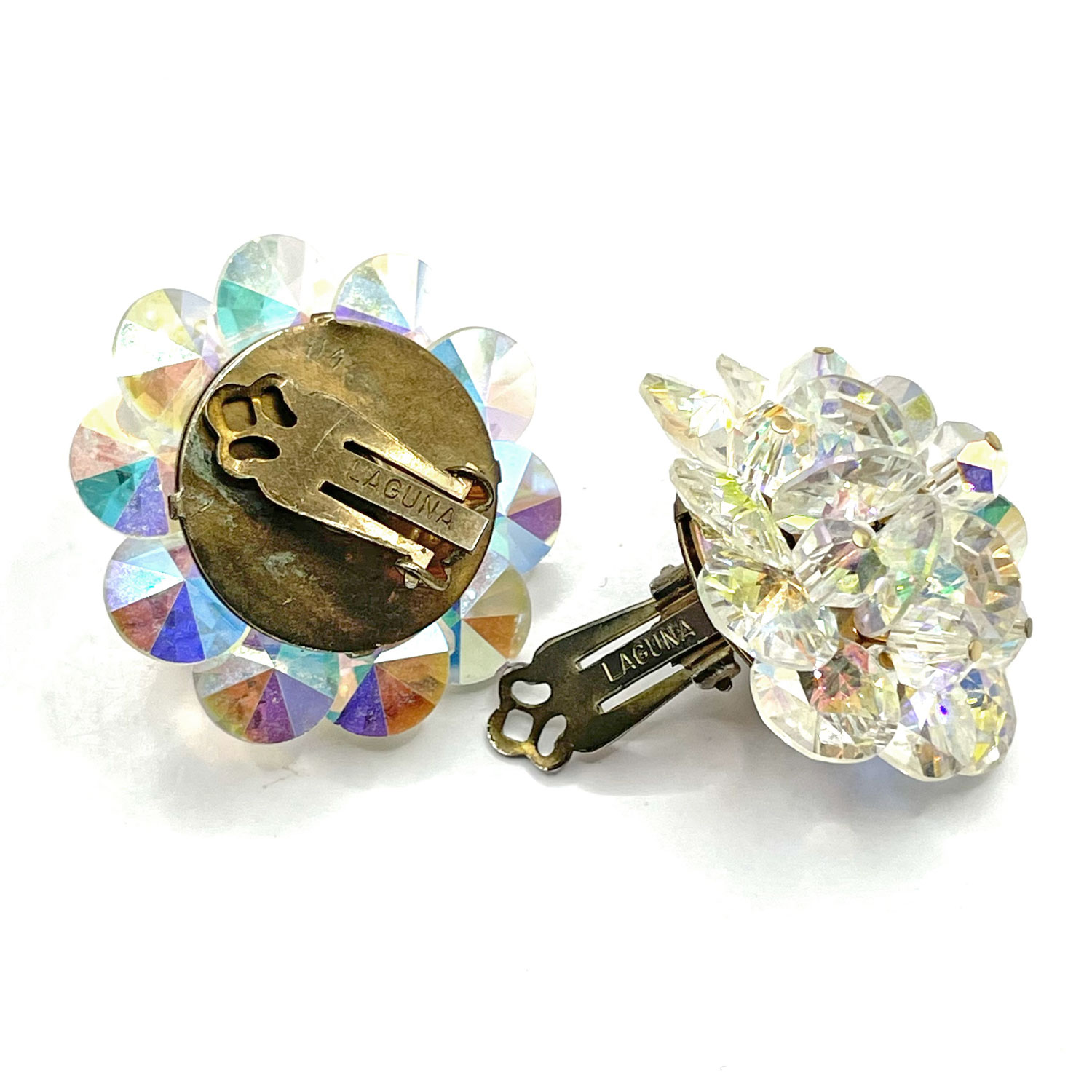 aurora borealis crystal earrings