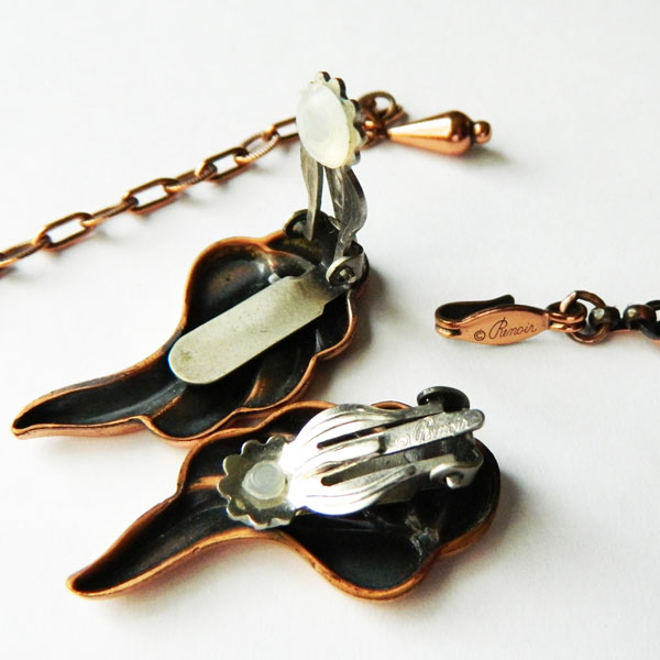 Renoir copper necklace