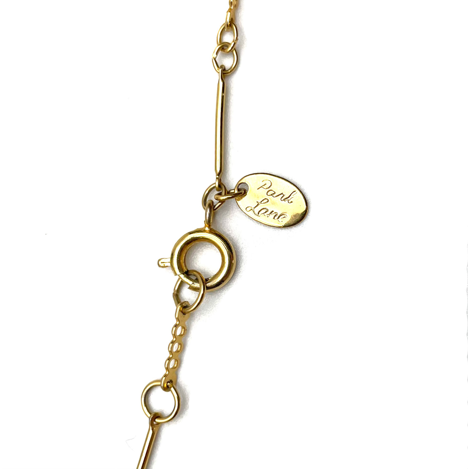 Gold star necklace and earring set