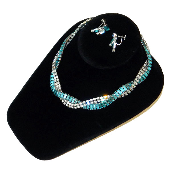 1950's rhinestone choker