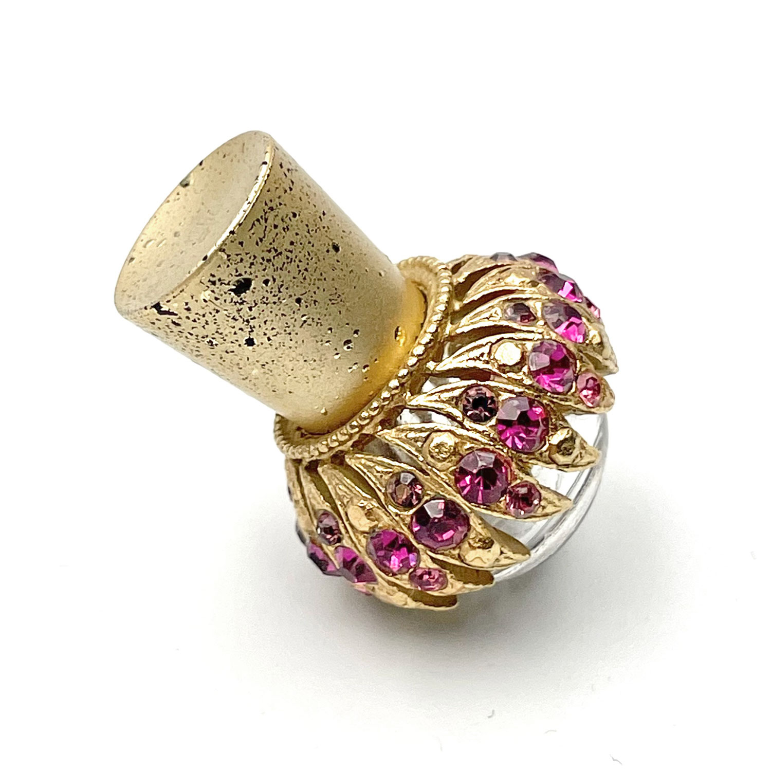 vintage rhinestone perfume bottle