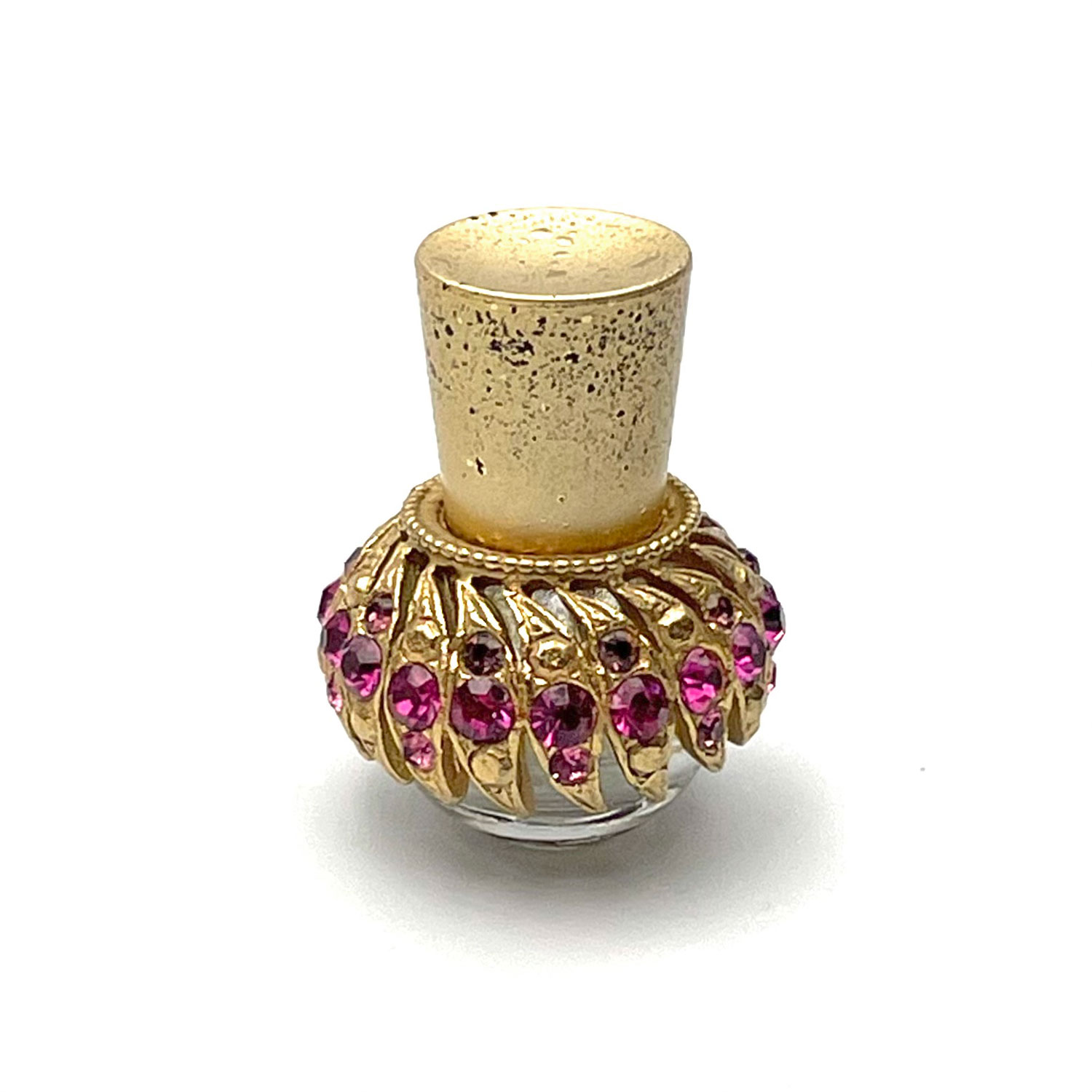 vintage rhinestone perfume bottle
