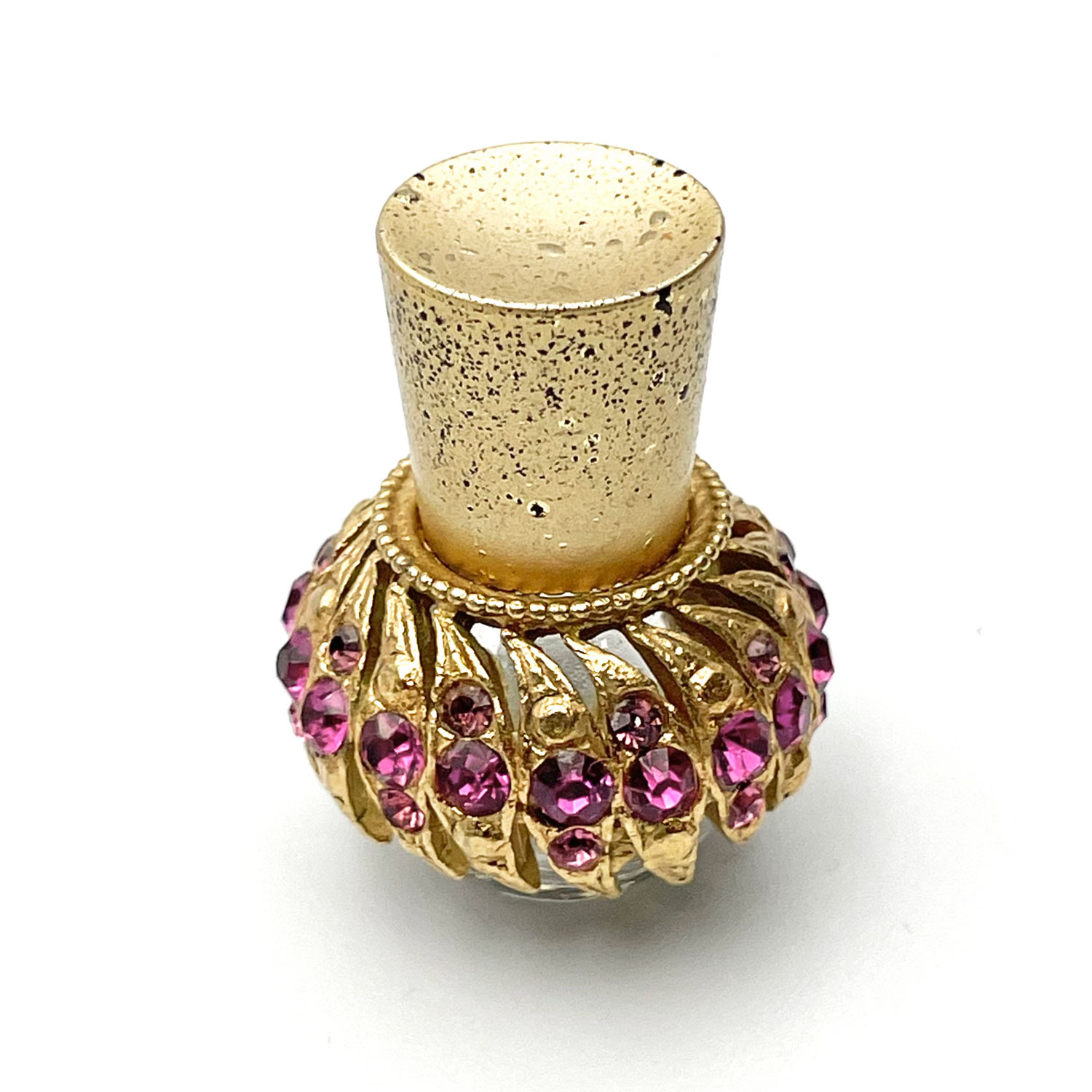 vintage rhinestone perfume bottle