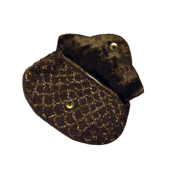 vintage beaded clutch purse