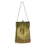 Whiting and Davis mesh handbag