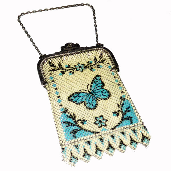 1920's mesh handbag