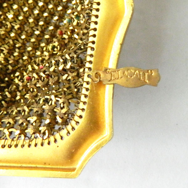 1920's Whiting and Davis mesh handbag