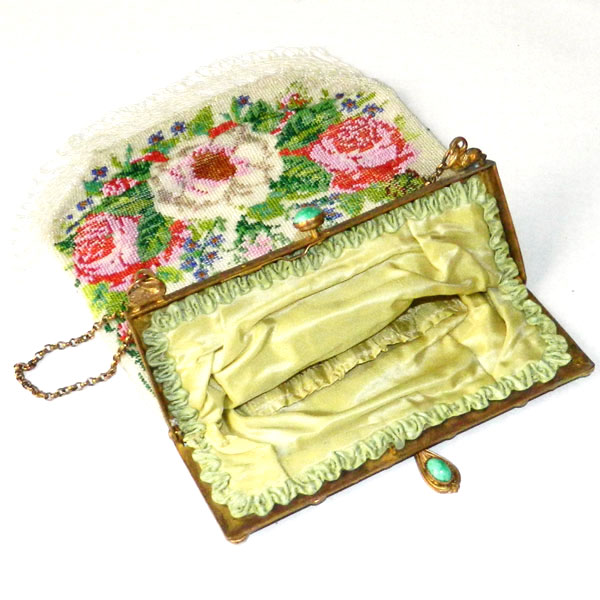 antique beaded handbag