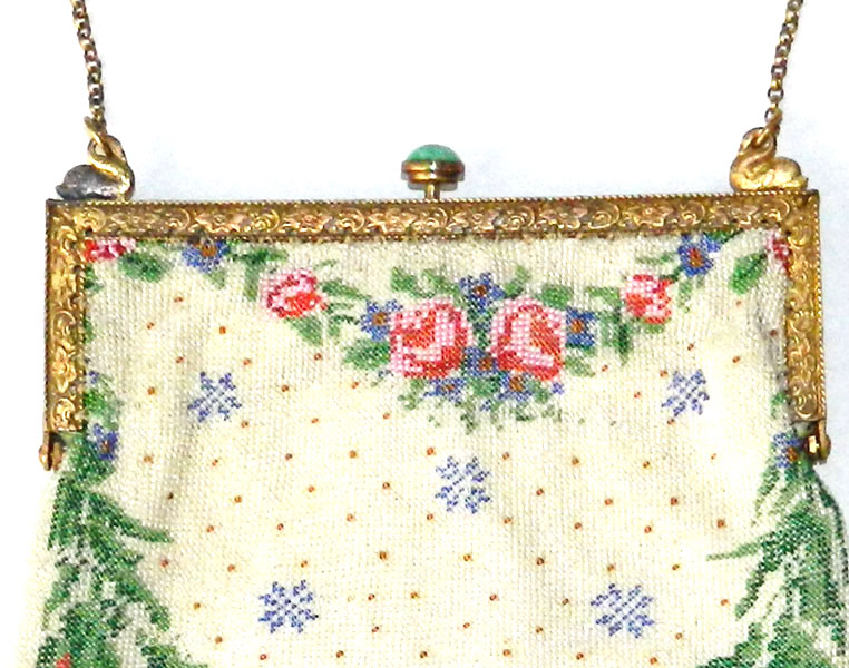 antique beaded handbag
