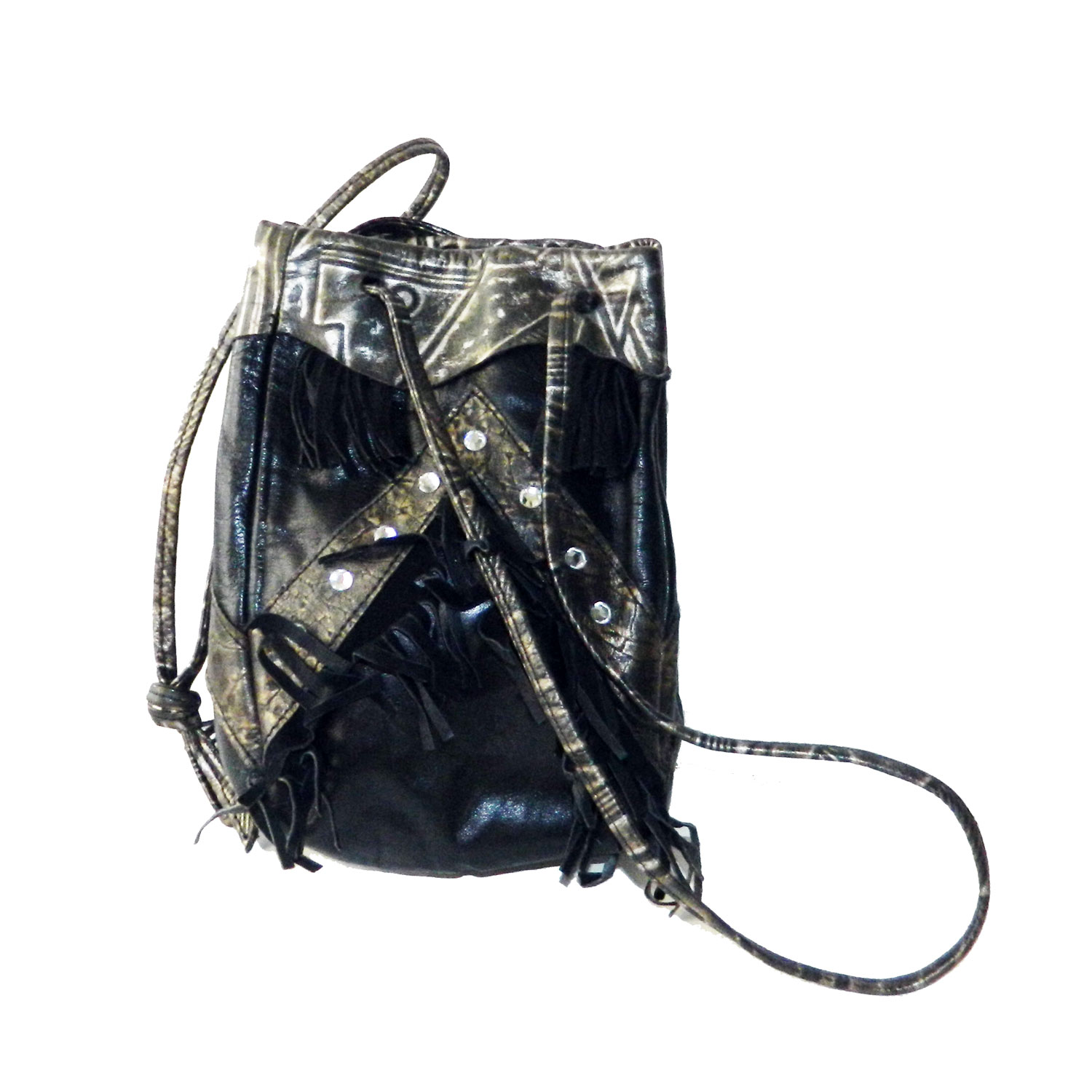1980's leather handbag