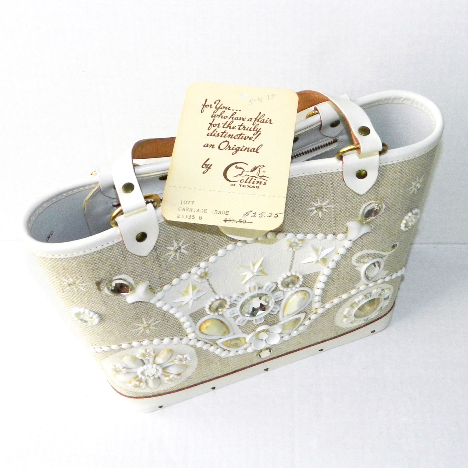 Enid Collins jeweled purse