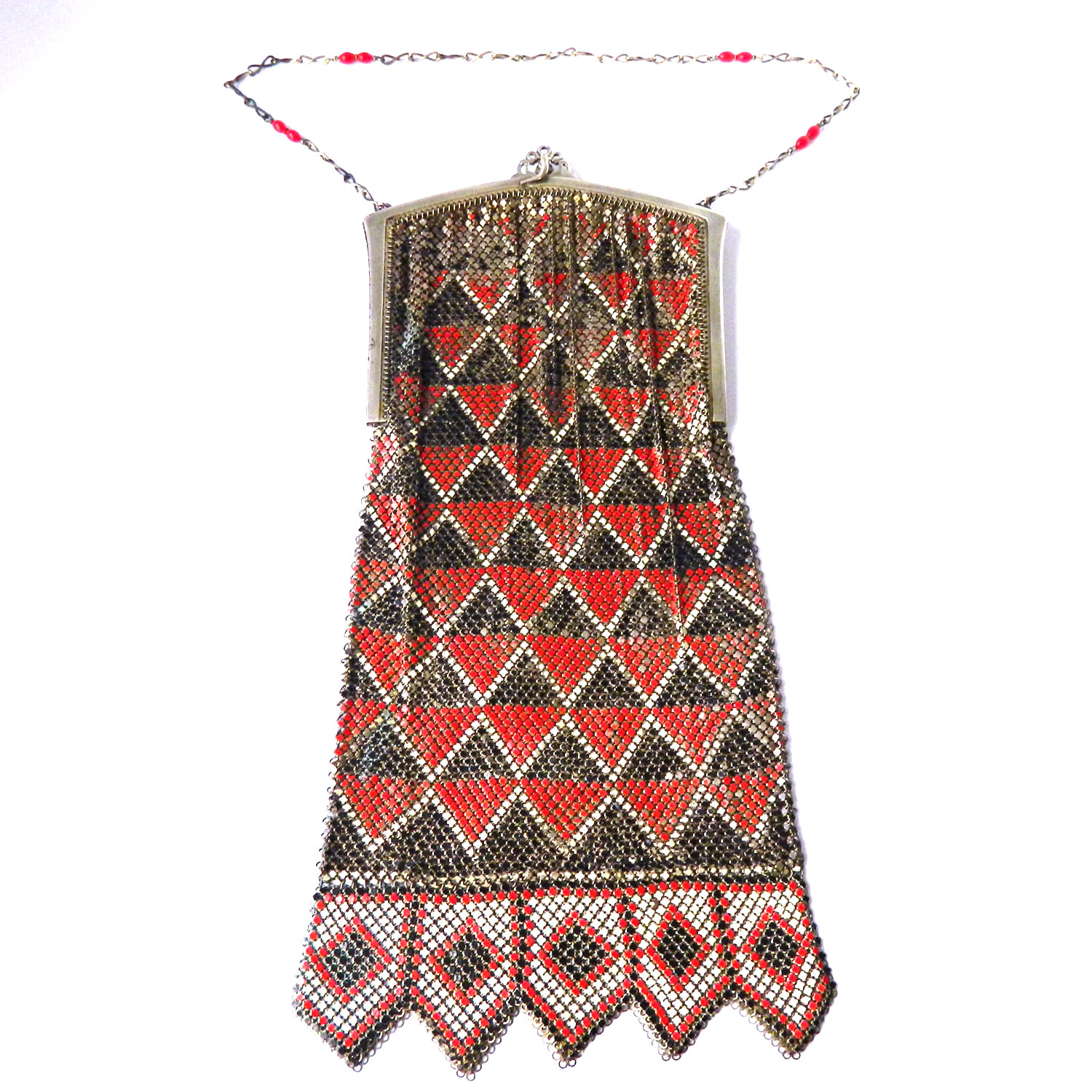 1920's mesh handbag