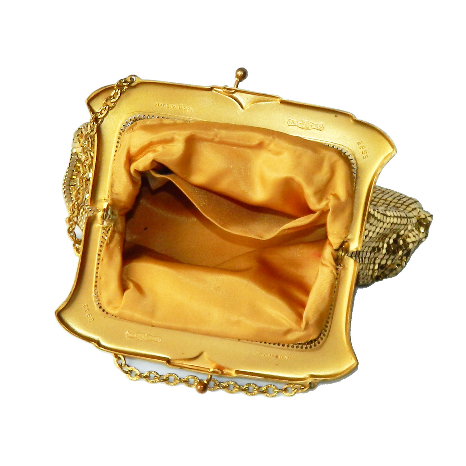 Whiting and Davis mesh handbag