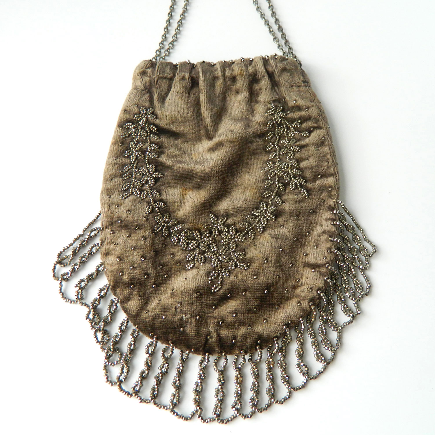 antique beaded handbag