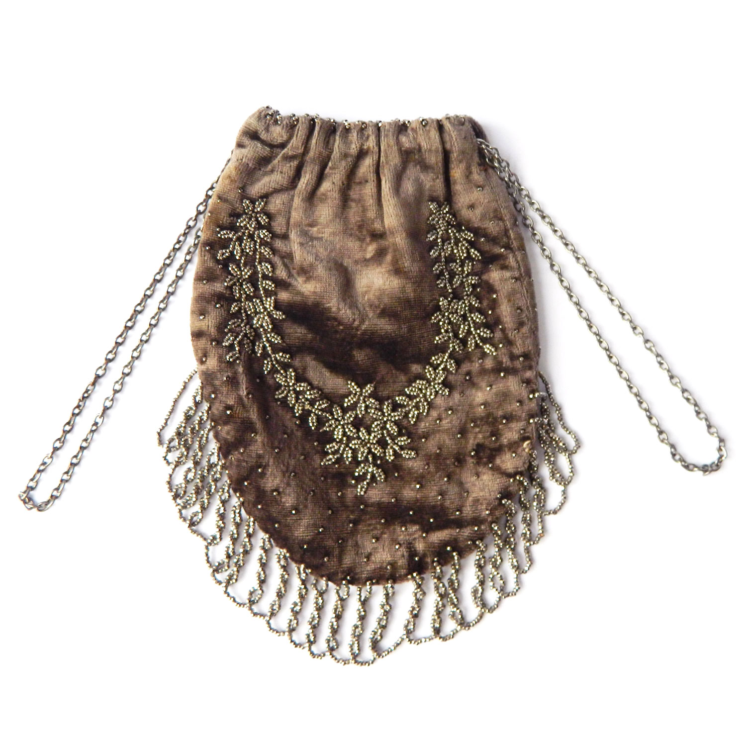 antique beaded handbag