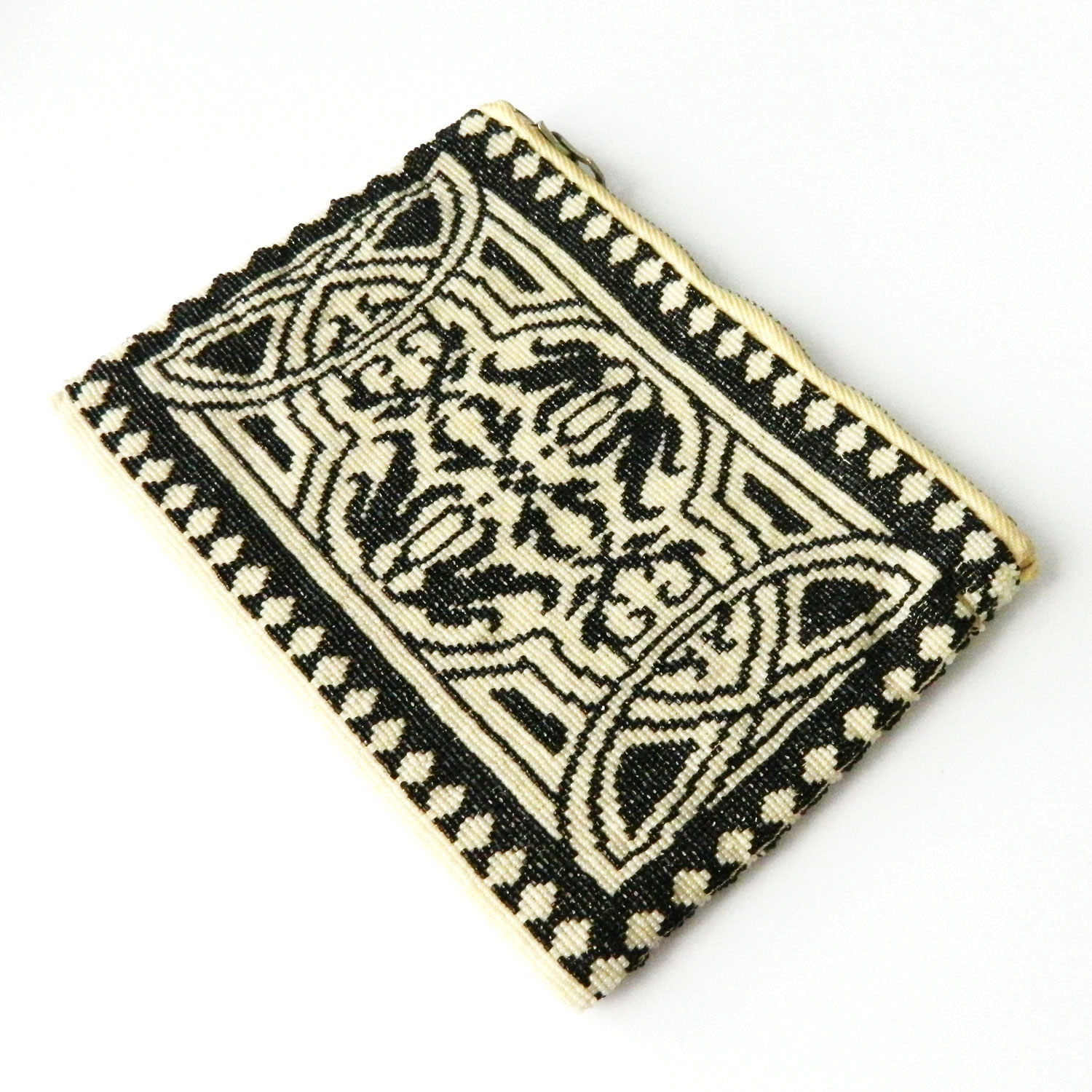 Antique beaded coin purse