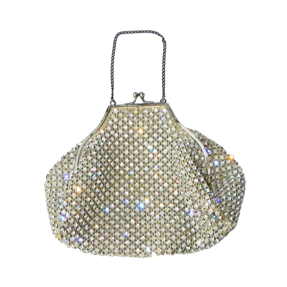 rhinestoen clutch purse