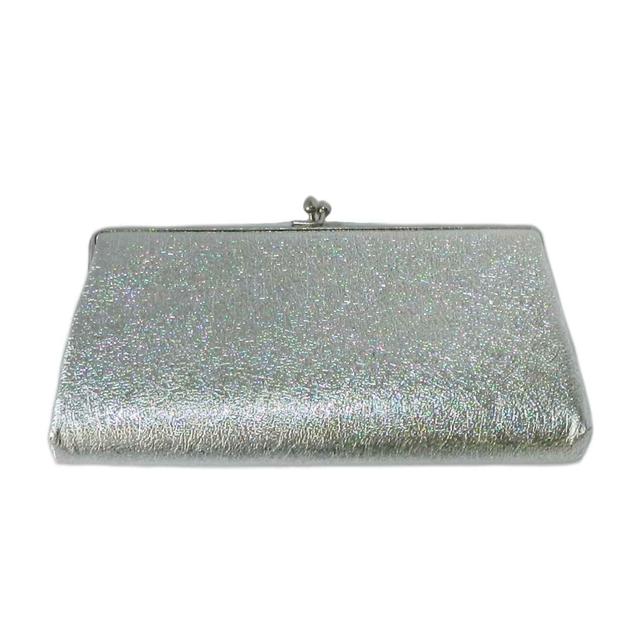 Vintage silver clutch purse