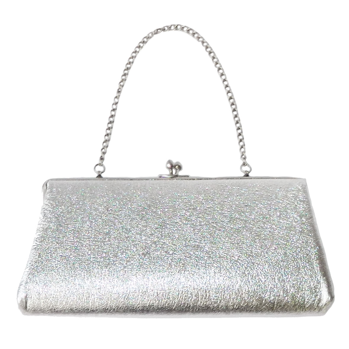Vintage silver clutch purse