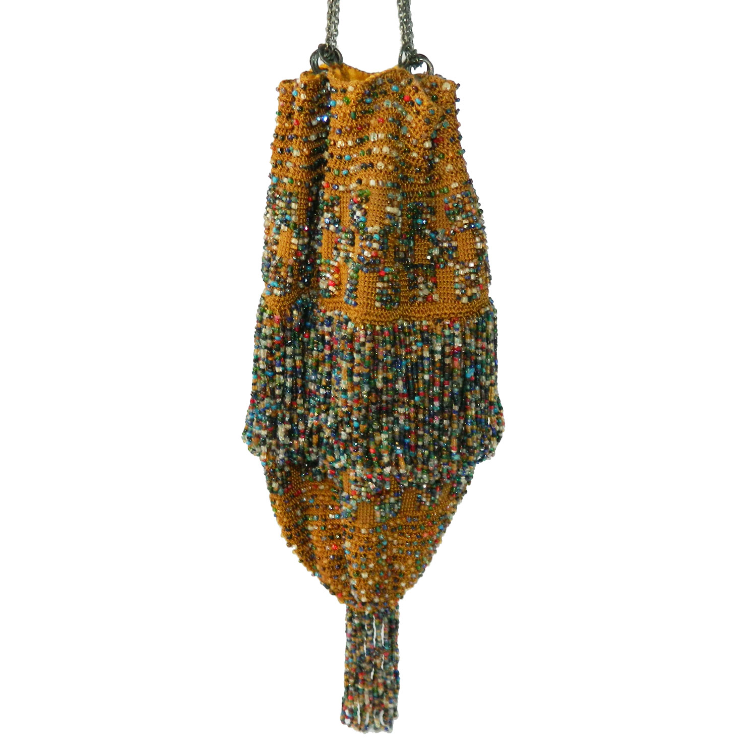 antique beaded handbag