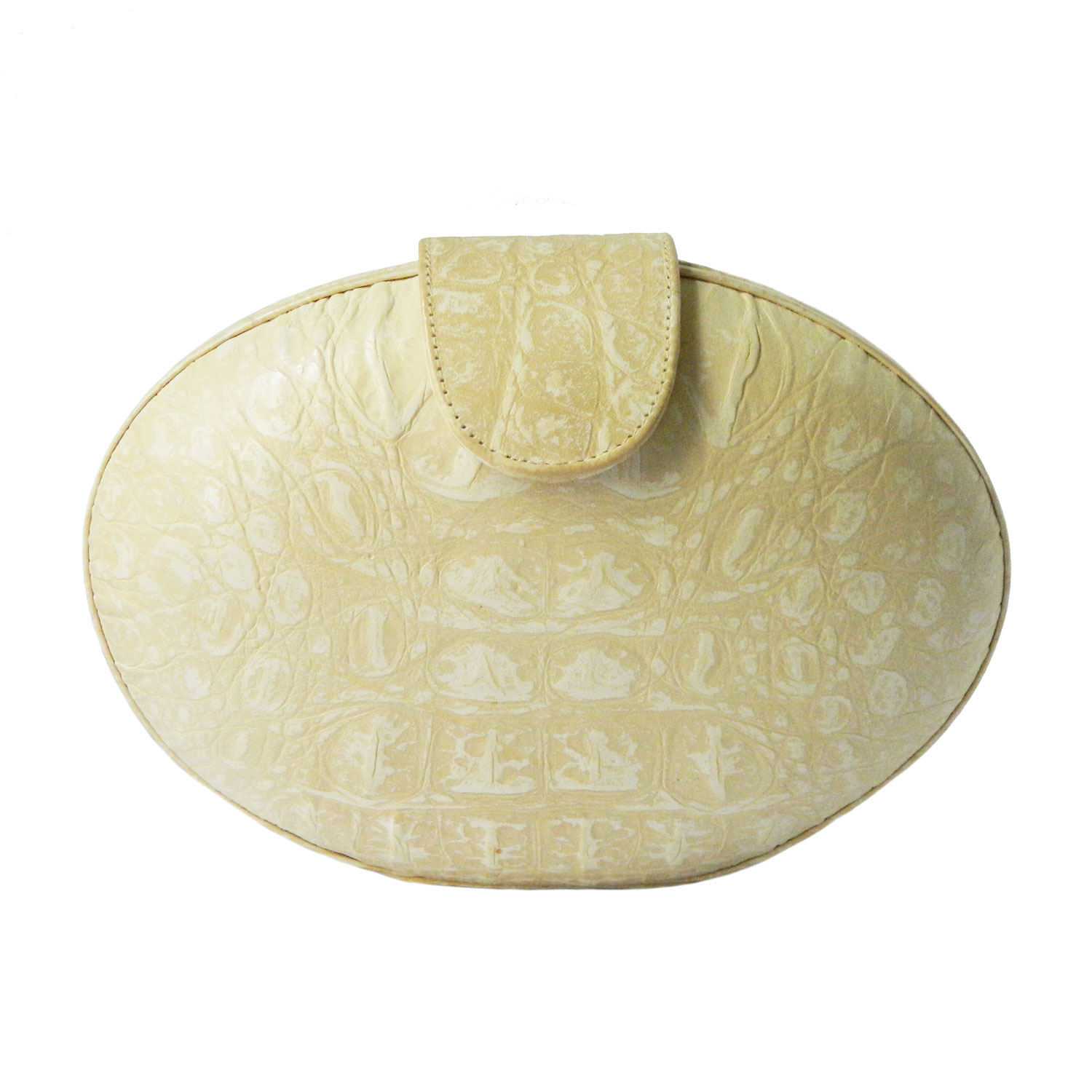 1980s clamshell convertable clutch purse