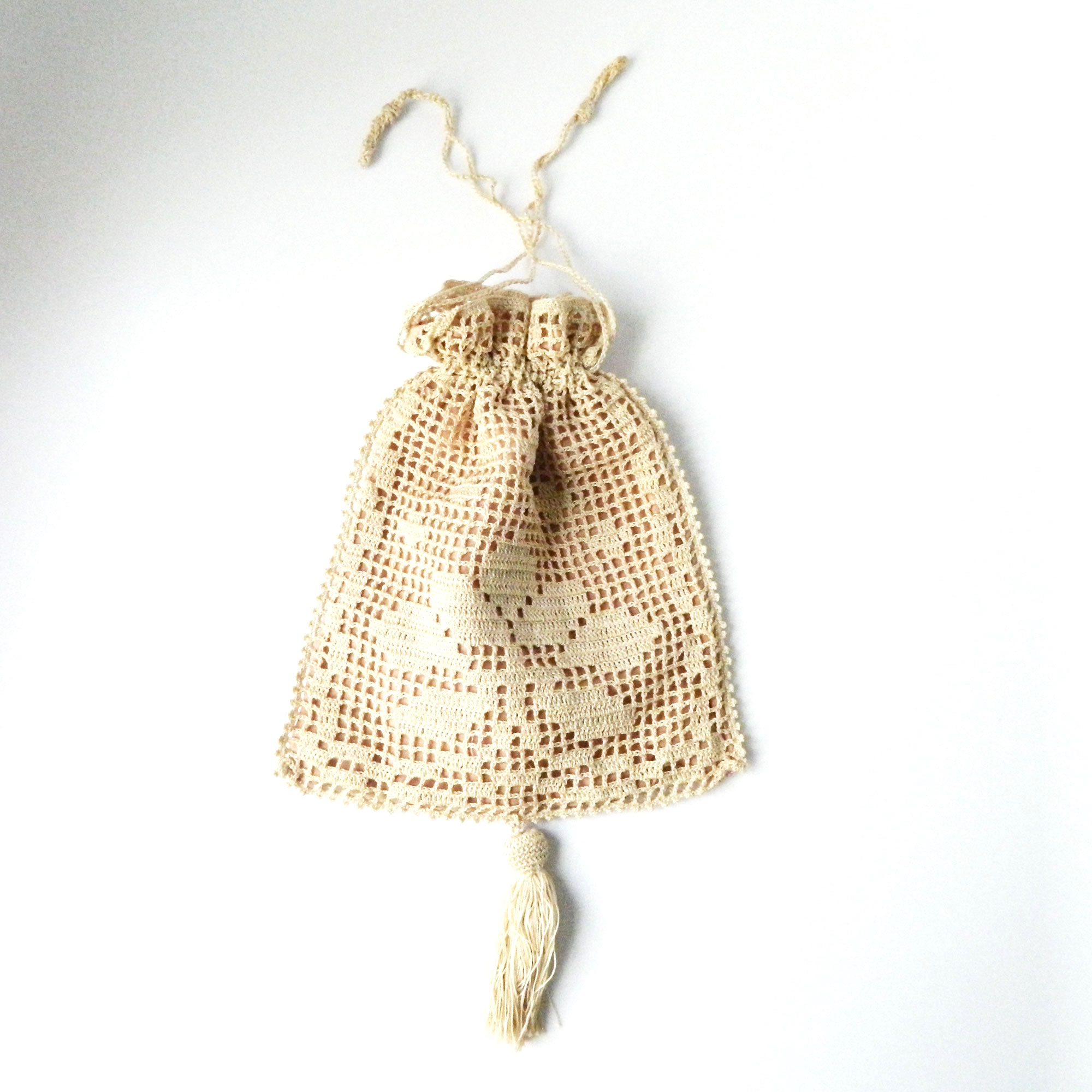 Antique reticule handbag