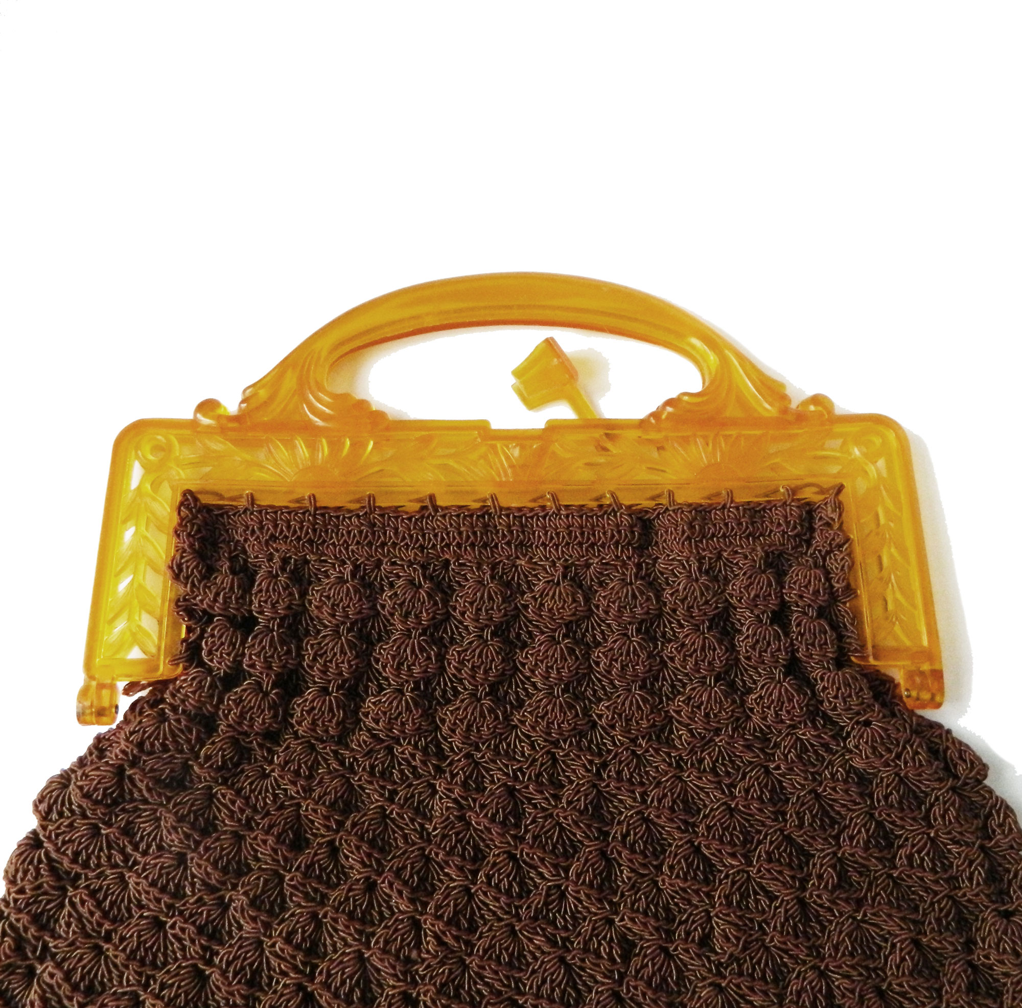 1930s corde handbag