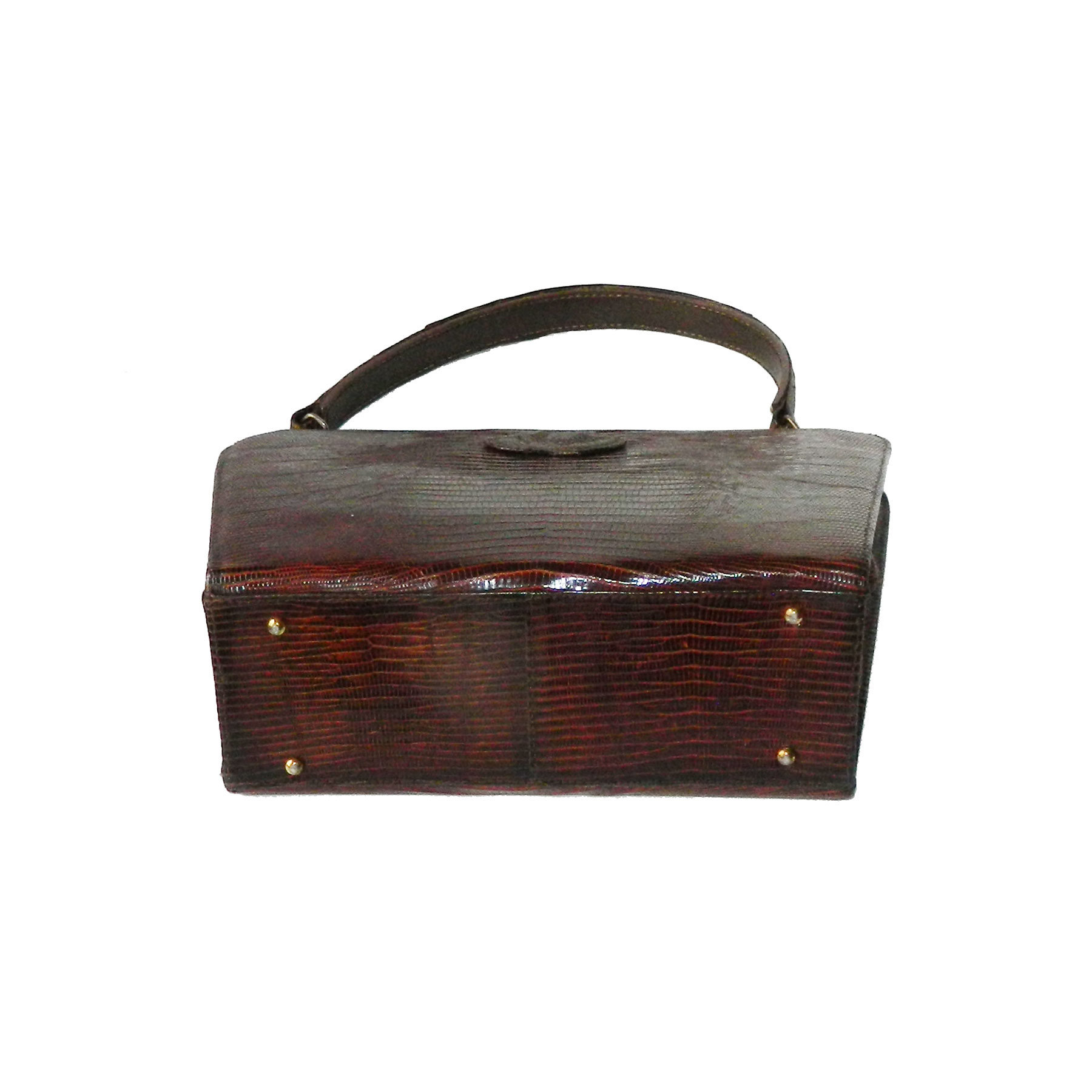 1950s lizard leather purse