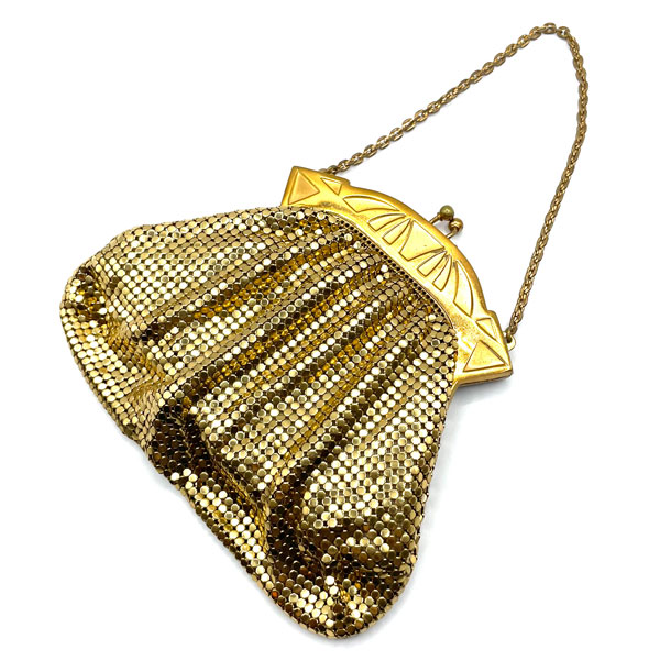 Whiting and Davis mesh handbag