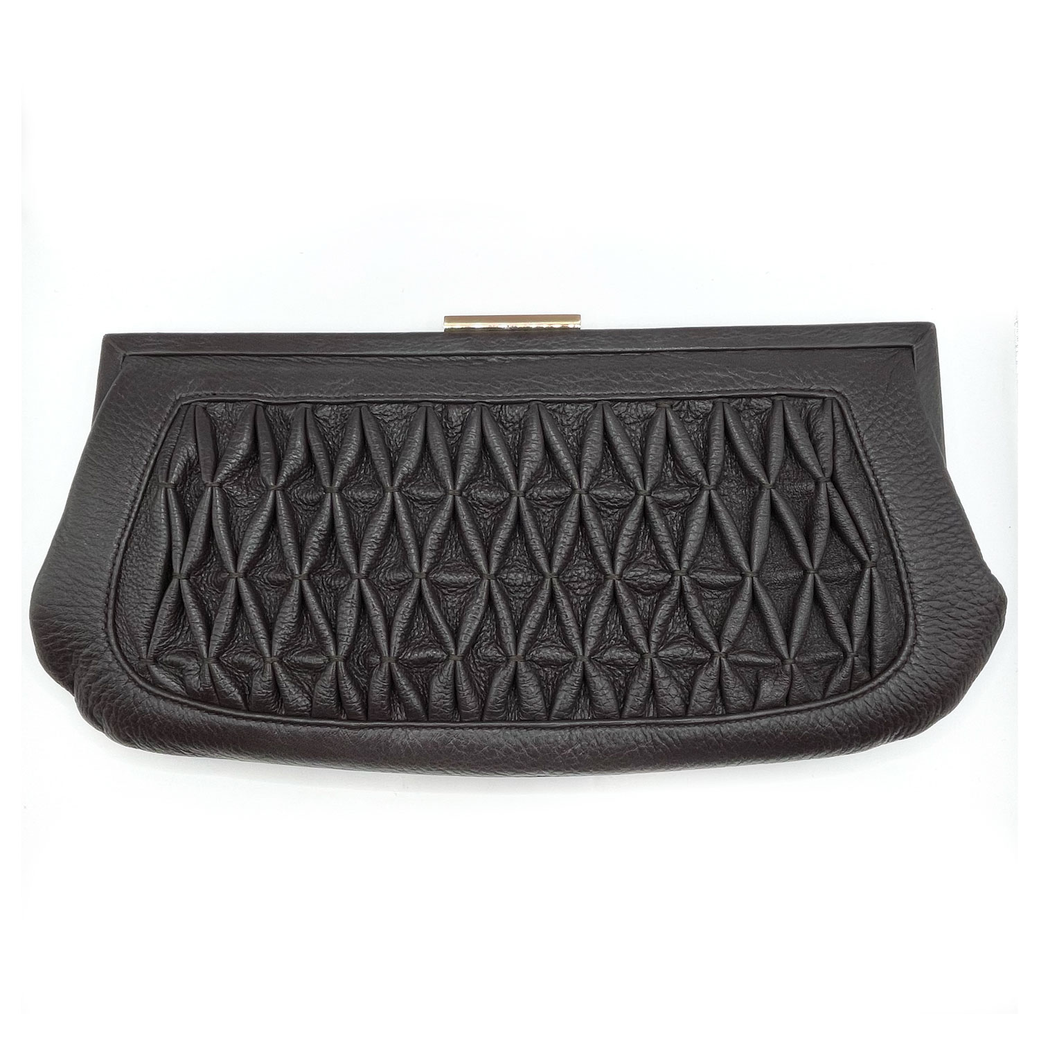 Goldenbleu leather clutch purse