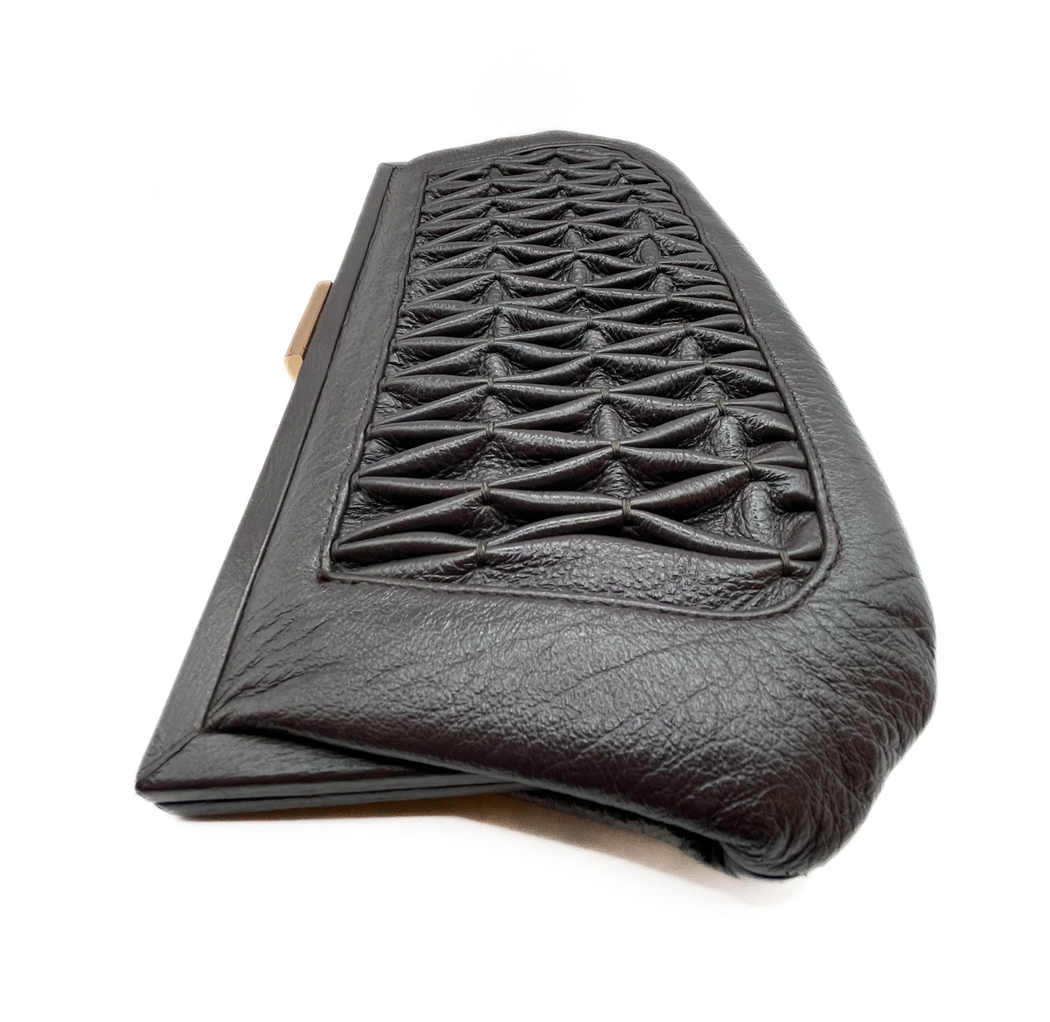 Goldenbleu leather clutch purse