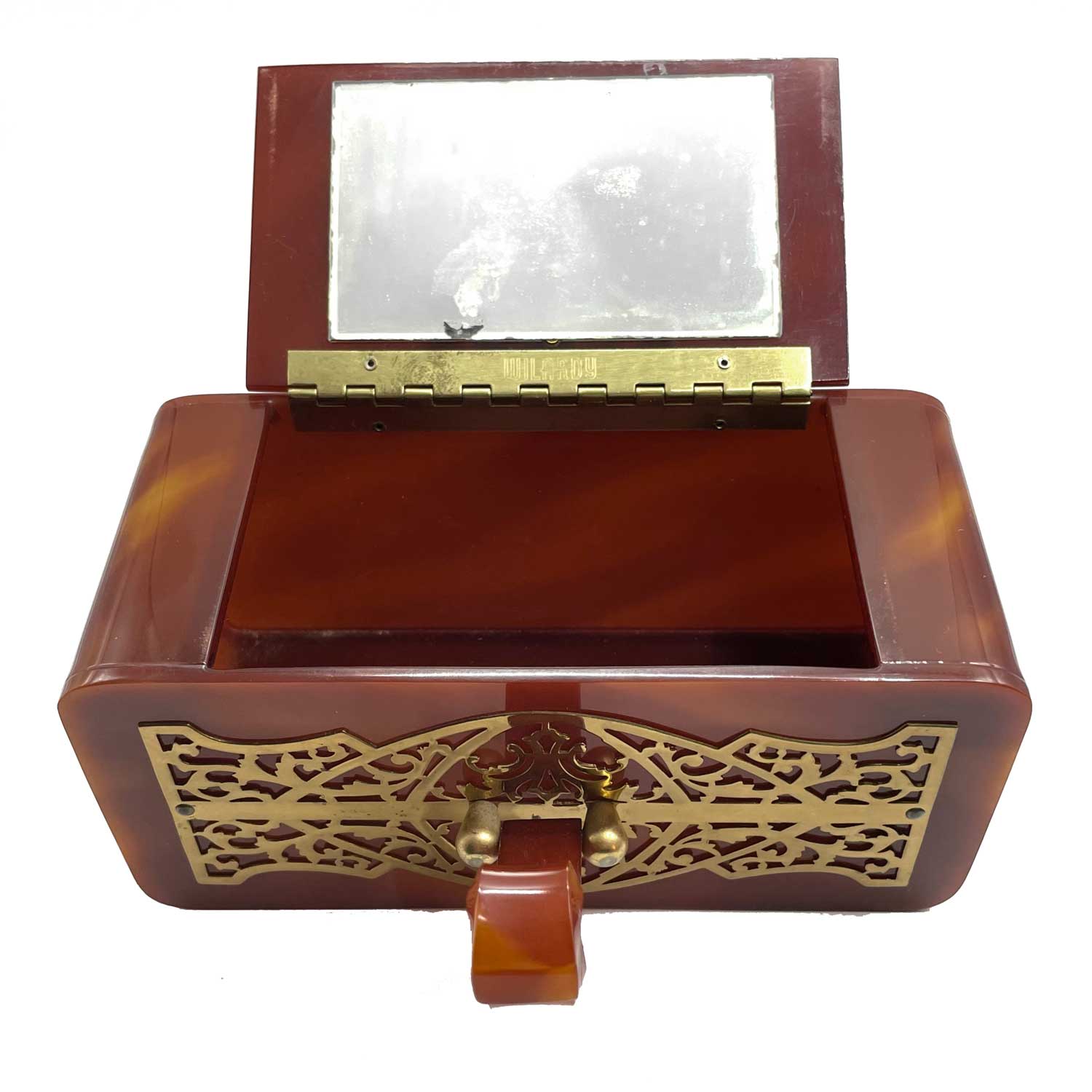 1950s Wilardy Lucite box purse