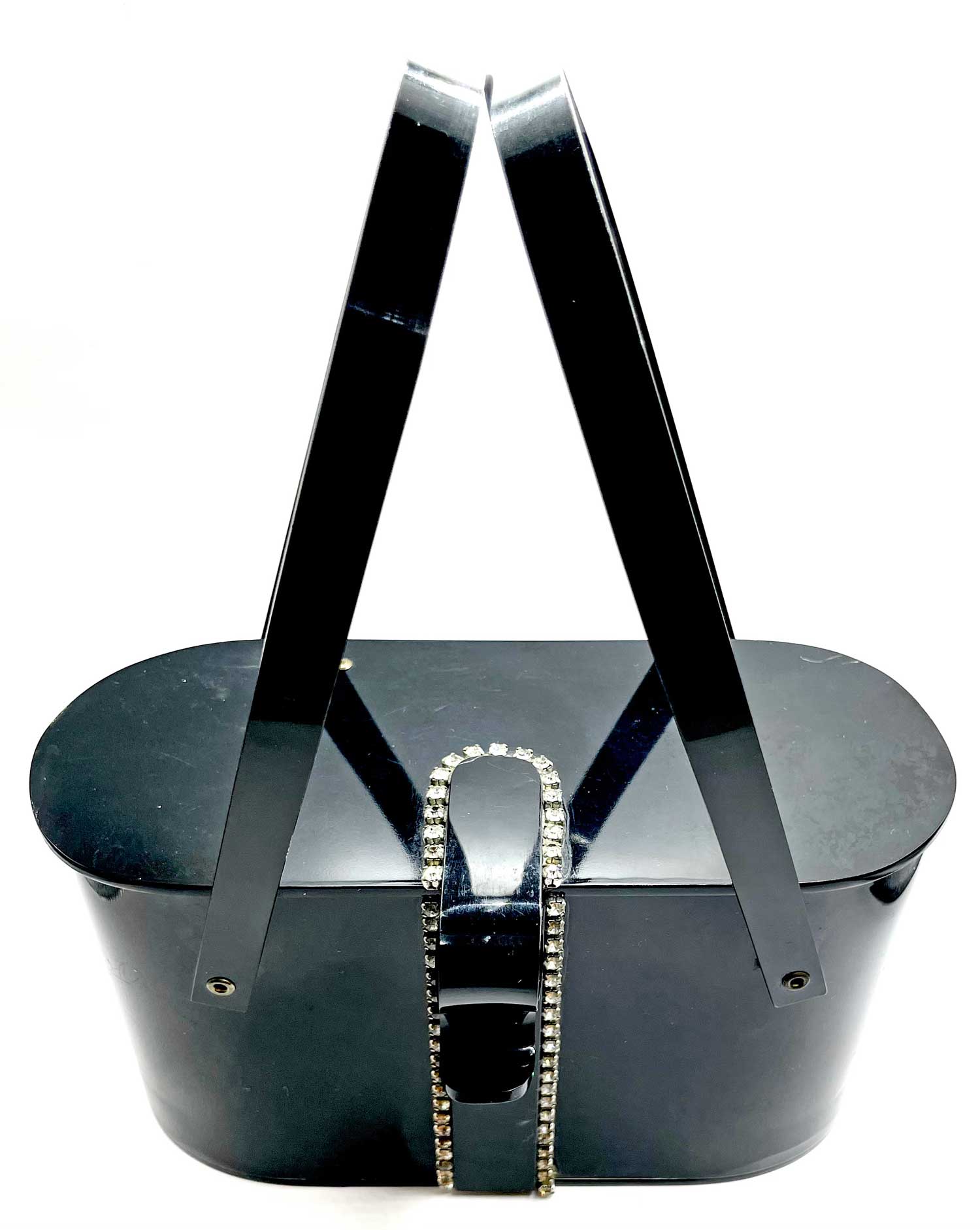 1950s Lucite box purse