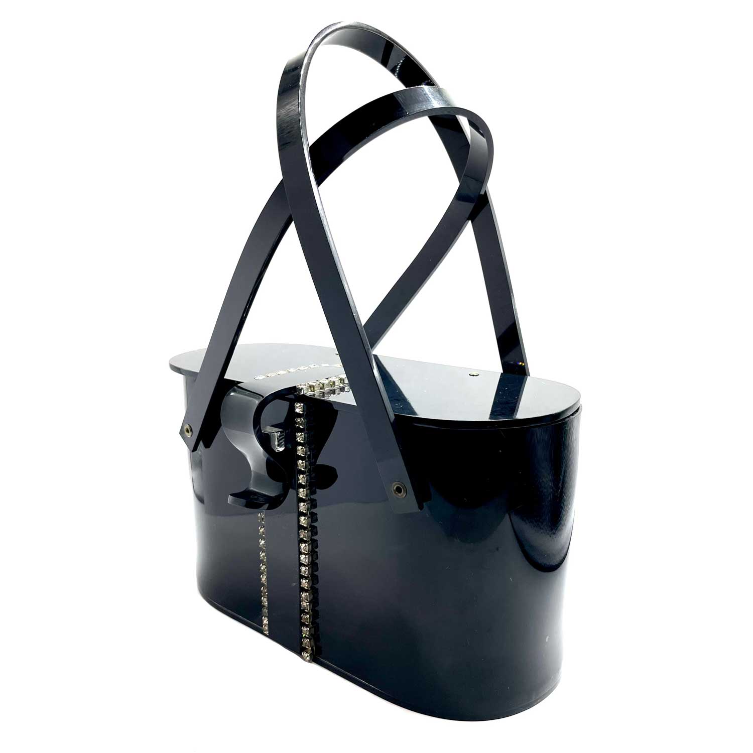 1950s Lucite box purse