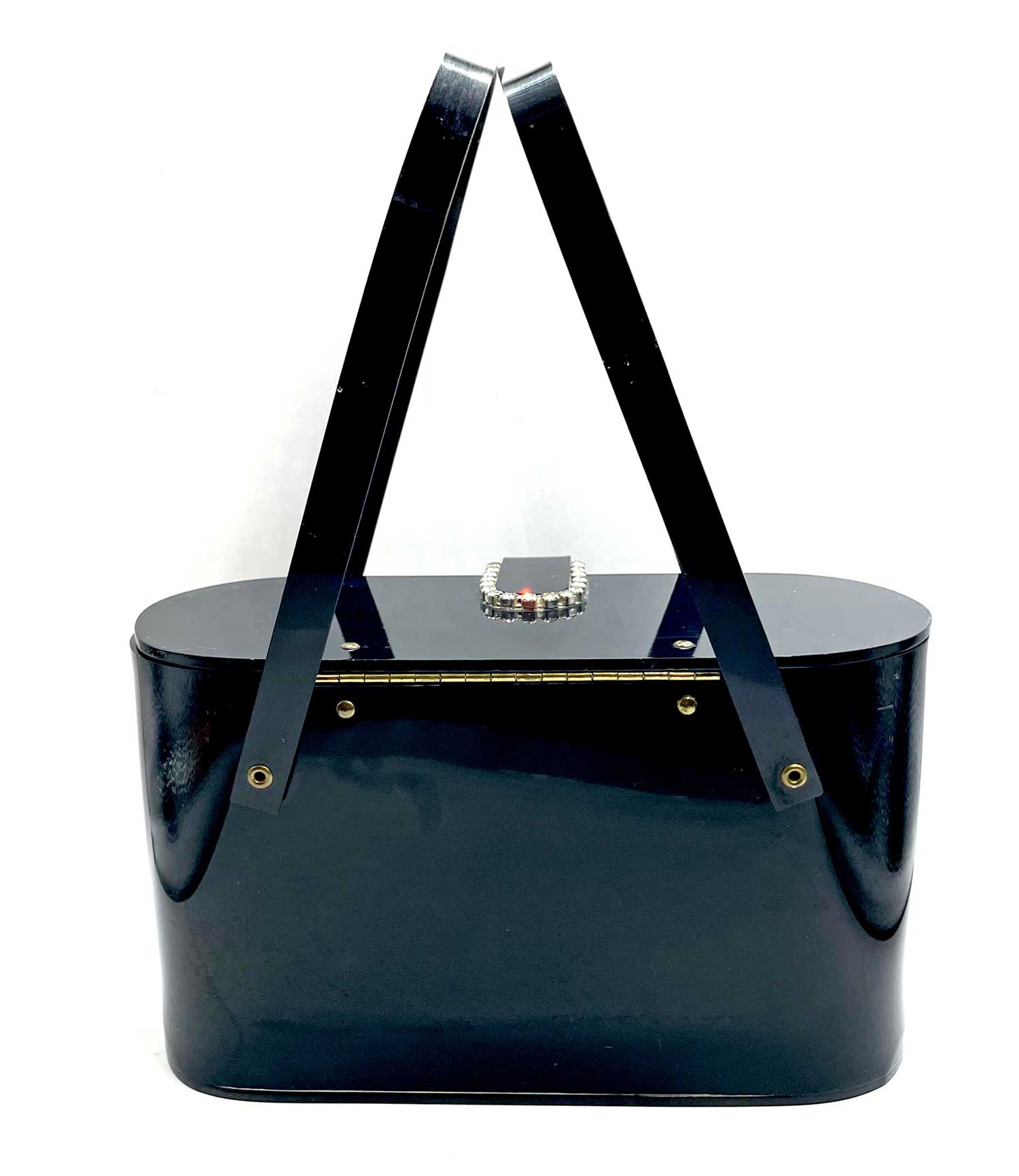 1950s Lucite box purse