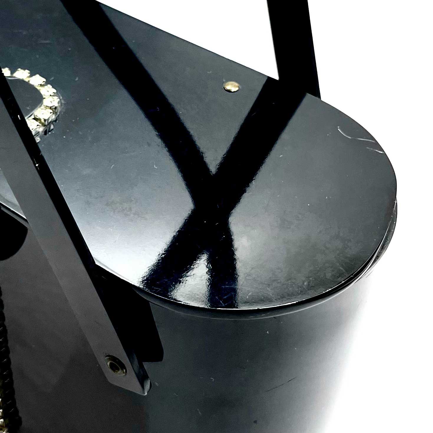 1950s Lucite box purse