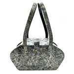 1950s confetti lucite box handbag