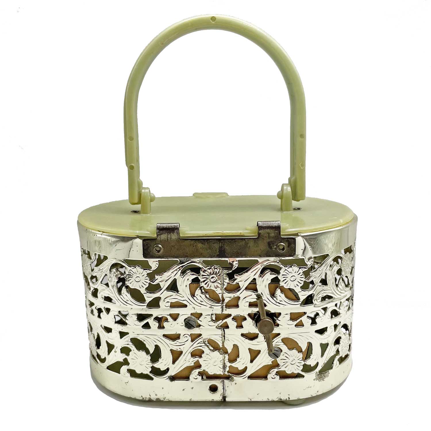 1950s Plastic Music Box Childs Purse