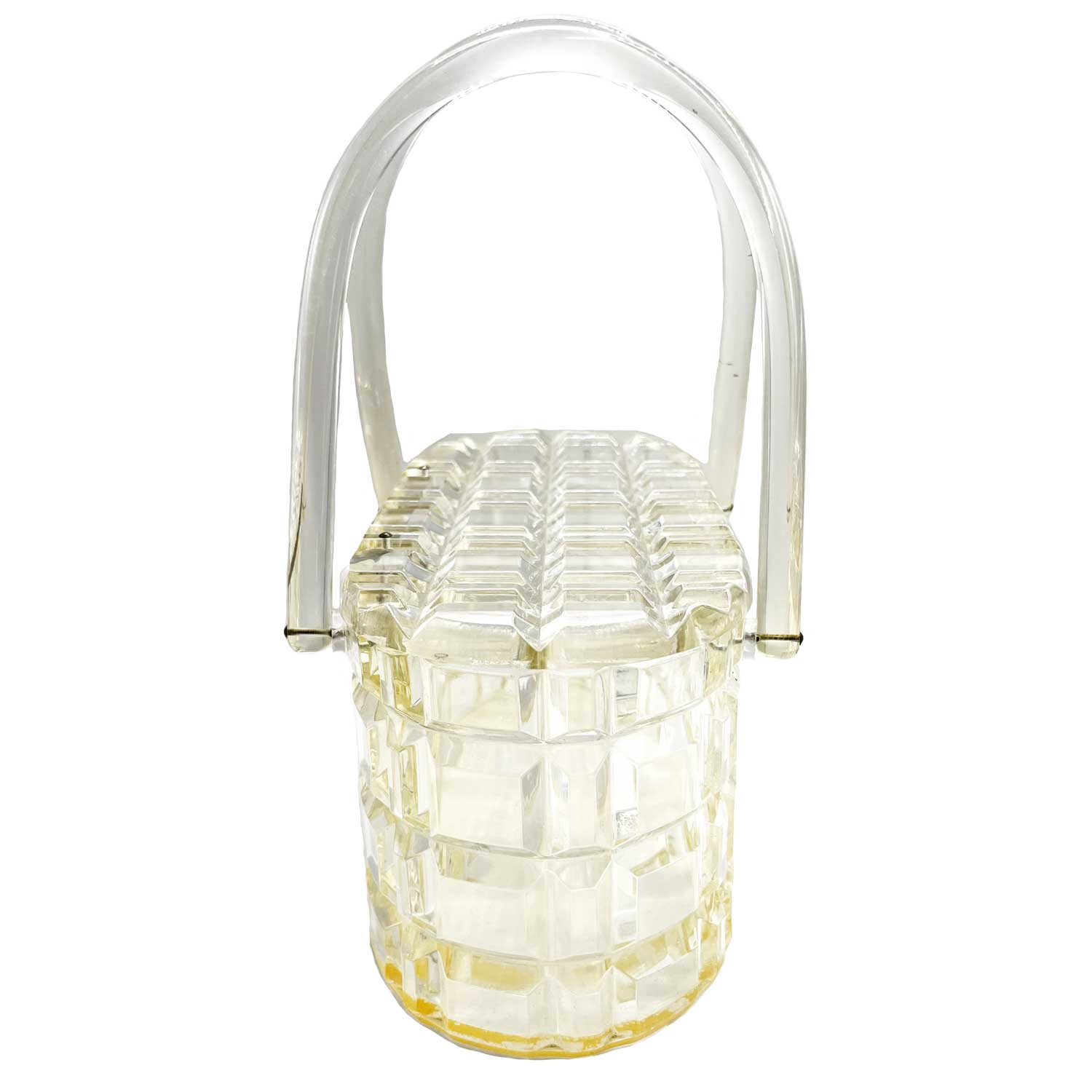 1950s Clear Lucite Box Purse
