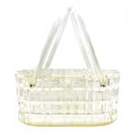 1950s Lucite box purse